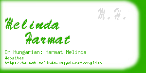 melinda harmat business card